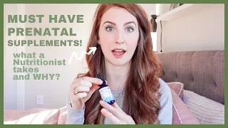 BEST PRENATAL VITAMINS FOR PREGNANCY | MASTERCLASS!