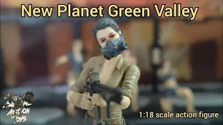 New Planet Green Valley action figures. Very very nice, but still not as good as wave 1.
