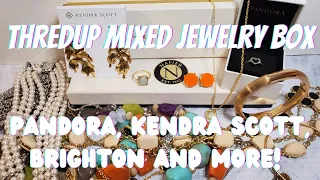 Thredup Mixed 15 Jewelry Rescue Box Jewelry Jar Unboxing!