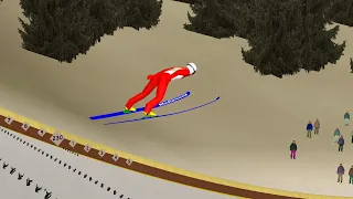 Deluxe Ski Jump 4 - Planica K185 WC 2003 - 231,26m - mój nieustany rekord