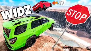 ❄️ KTO PRZEJEDZIE PRZEZ DOLINE ŚMIERCI!? | BeamNG Drive |