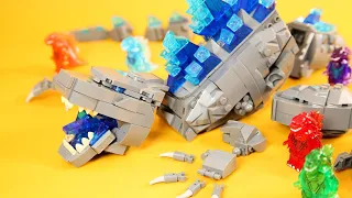 Godzilla × Kong ×  MechaGodzilla LEGO Unofficial Satisfying Speed Build