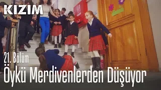 Öykü merdivenlerden düşüyor - Kızım 21. Bölüm