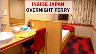 Overnight Cruise 9 hours Voyage on Red-Loving Orange Ferry Ehime→Osaka Japan ferry