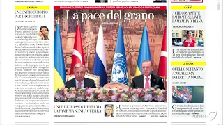 I giornali in edicola - la rassegna stampa 23/07/2022