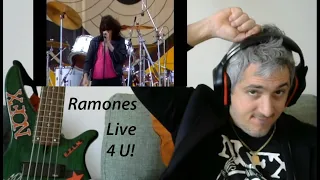 Ramones Beat On The Brat studio&Live reaction Punk Rock Head Singer&Bass James Giacomo introduce YOU