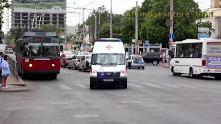 Wail siren russian private ambulance car