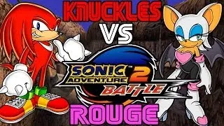 ABM: Knuckles Vs Rouge Sonic Adventure 2 Battle