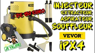 VEVOR IPX4 Aspirateur,Injecteur ,Extracteur et Soufleur!!! VRAIMENT LE TOP!!!