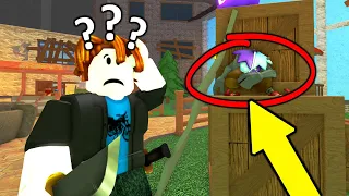 HIDE and SEEK in MM2 Lobby!