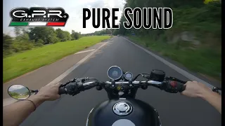 G.P.R SOUND ON THE METEOR 350 | PURE SOUND |  [4K] [RAW]