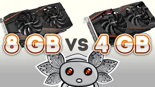 Más vRAM no siempre es mejor ¿POR QUÉ? | Comparación de RX 570 8GB vs RX 580 4GB