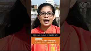 Hindi Medium Topper 2022 Kritika Mishra | कहीं आप इस लिए तो UPSC नहीं करना चाहते ?