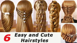 Gorgeous Hairstyles For Ladies 😍 Simple Hairstyles Step By Step