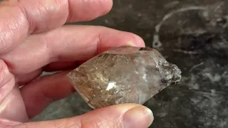 Unusually large Herkimer "Diamond" scepter