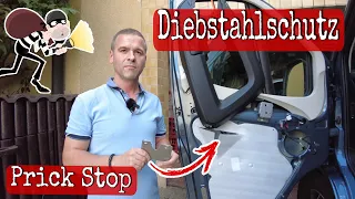 Einbruchschutz für Kastenwagen | Prick Stop Einbau am Fiat Ducato 2021 | Clever Celebration