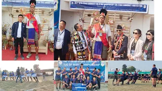 The 1st Inter-ethnic community|| Tug of War Championship 2024 || Tallest man in Nagaland.