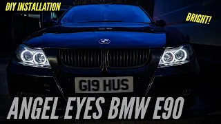 Halo Angel Eyes Headlights Install | BMW 3 Series E90