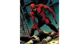 Komiksové bubliny - Daredevil a Bullseye