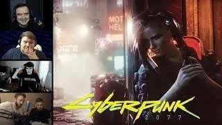 Реакции на трейлер CYBERPUNK 2077 | E3 2018 (перезалив)