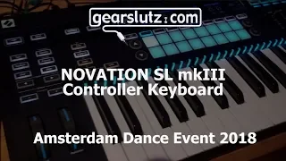 Novation SL Mk III Controller Keyboard & Sequencer @ ADE 2018