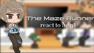 The Maze Runner react to Newt | newtmas | full credits to the editors |