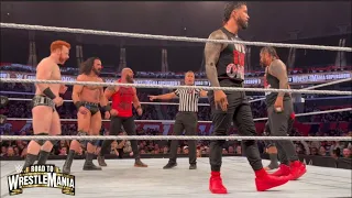 The Bloodline vs Drew McIntyre, Braun Strowman & Sheamus Full Match - WWE Supershow 2/25/23