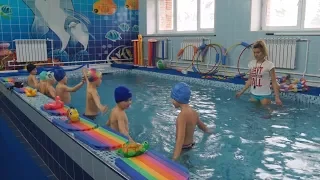 ТВЭл - Первое занятие в новом бассейне детского сада №39 (10.01.18)