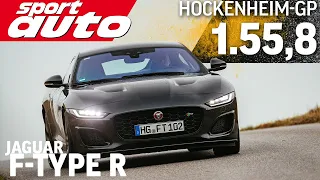 Jaguar F Type R | Hot Lap Hockenheim-GP | sport auto