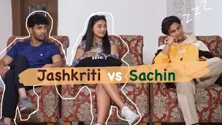 Jashkriti vs Sachin interview 🔥🎀✨ #jashwanth #akritinegi #mtv #splitsvillax5 #splitsvillax #akriti