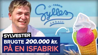 Sylvester har investeret hele sin børneopsparing i en isfabrik