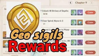 How to Spend Geo Sigils and get good Rewards | Genshin Impact