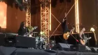 Black Star Riders - Whiskey In the Jar live at Burg Clam 2.7.2015  HD