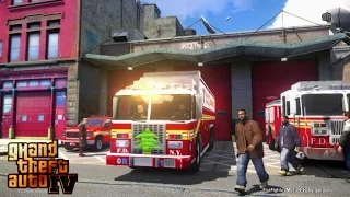 Grand Theft Auto IV - FDLC/FDNY - 17th day with the fire department! (RESCUE 1) i7 5820K GTX 980