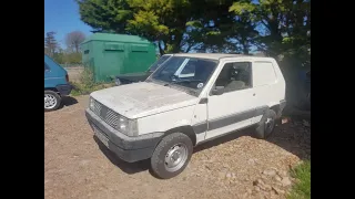 Super Rare Classic Fiat Panda 4x4 Van.