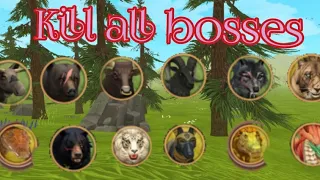 Kill all Bosses in WildCraft + opening 99 chest- Timber Wildcraft 👻