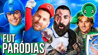 ♫ E SE JOGADORES FOSSEM PERSONAGENS DE VIDEOGAME? | Paródia Bones - Imagine Dragons