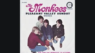 The Monkees "Pleasant Valley Sunday" mono 45 vinyl