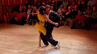 Sofia Saborido and Pablo Inza dancing to Estampa de Varon   (milonga)