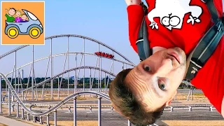 🚗 КТО ПРОИГРАЛ на АМЕРИКАНСКИЕ ГОРКИ Феррари? Челлендж в FERRARI WORLD. Изнанка ВЛОГ