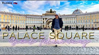Palace Square "the heart of Saint Petersburg Russia"
