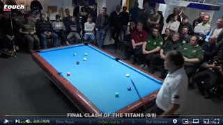 Efren Reyes vs Earl Strickland: Final Clash of The Titans (6-8)