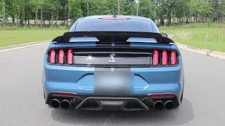 PURE SOUND 2021 FORD MUSTANG SHELBY GT500 WITH STOCK EXHAUST IN ALL MODES