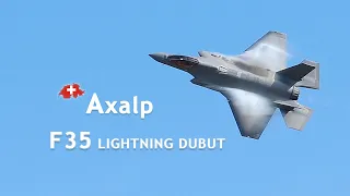 Axalp Airshow Switzerland | Swiss Air Force flight demonstrations- #F-35A