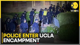 US Pro-Palestine protests: Police's response at UCLA under scrutiny | WION