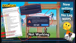 Bluestacks 5 32-bit Incompatible windows settings Error Solved, 32bit error, HYPER X off not working