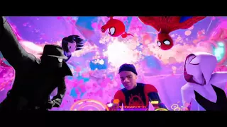 Spiderman into the spider verse:saying goodbye scene HD