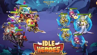 IDLE HEROES - CAMPAIGN STAGES 2-2-6 TO 2-2-10