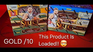 🚨GOLD /10🚨 SELECT IS ABSOLUTELY LOADED THIS YEAR!! 🔥🔥 MULTIPLE #'D CARDS AND WEMBY'S!! #nba #select