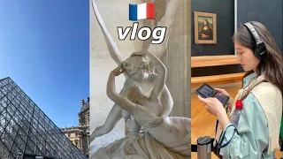 🇫🇷 EP.2 파리 여행 브이로그 | 뮤지엄 데이, 루브르 박물관, 오르세 미술관, 생트샤펠, 사누키야 우동 | 자매여행 VLOG